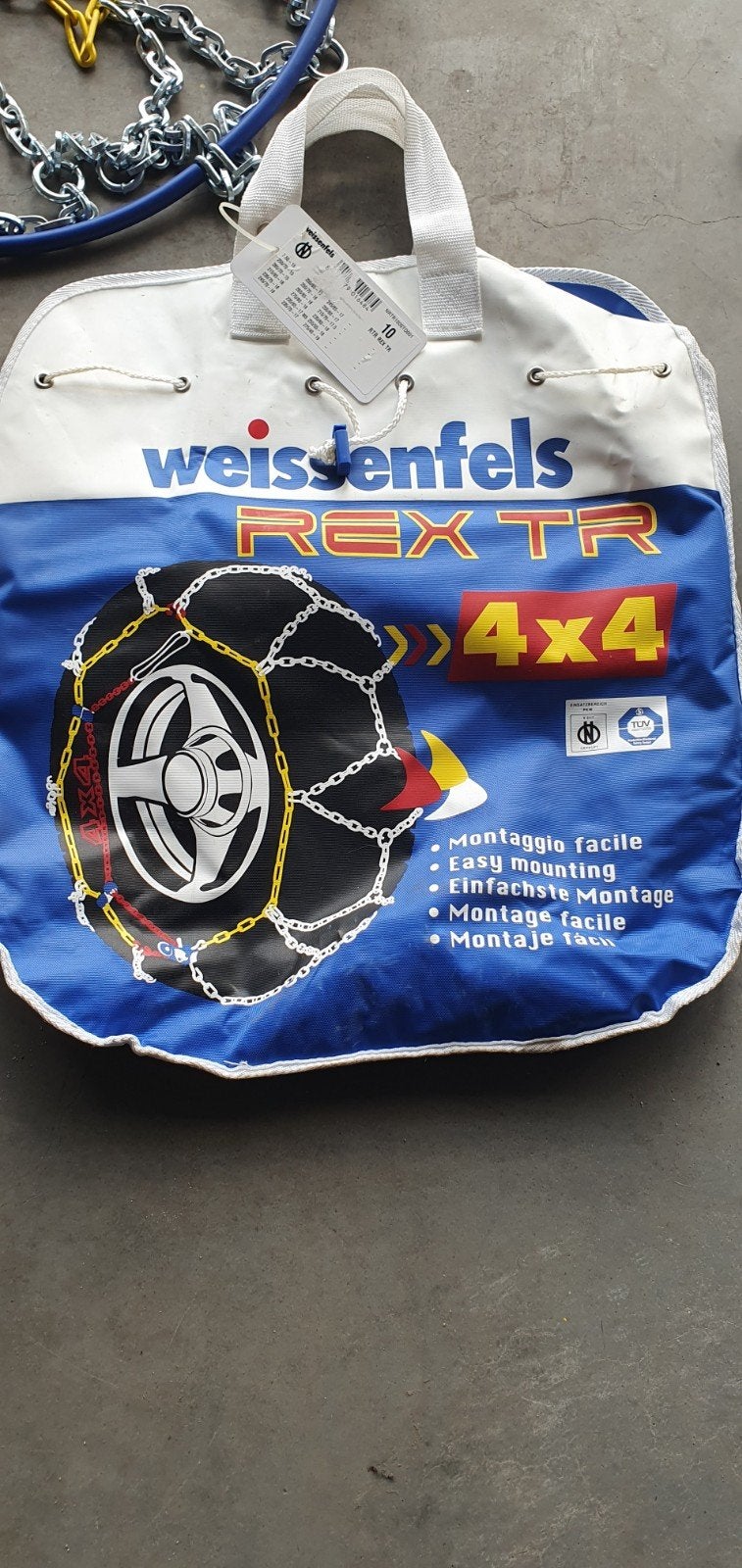 Weissenfels Rex TR 4x4 sneeuwkettingen 15" t/m 19", Auto diversen, Sneeuwkettingen, Nieuw, Ophalen of Verzenden