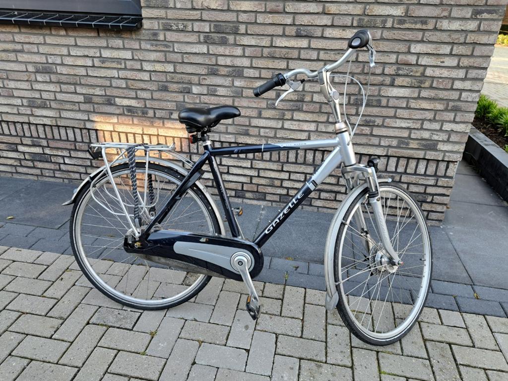Gazelle saphir herenfiets., 53 tot 56 cm, Ophalen, Gebruikt, Gazelle