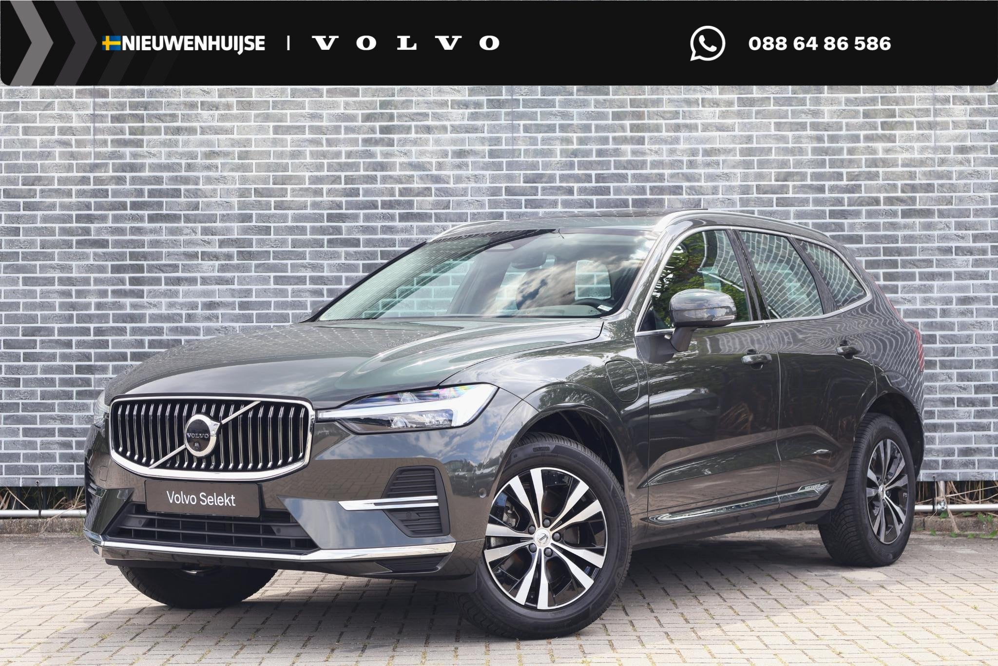 Volvo XC60 2.0 T6 Plug-in Hybrid AWD Inscription Expression, Auto's, Gebruikt, Euro 6, 4 cilinders, XC60