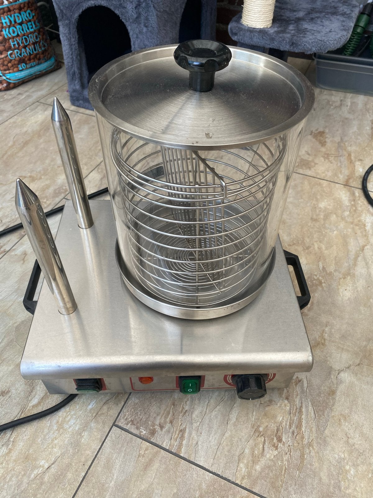 Professionele Hotdog Maker - BHG06c, Ophalen of Verzenden, Zo goed als nieuw