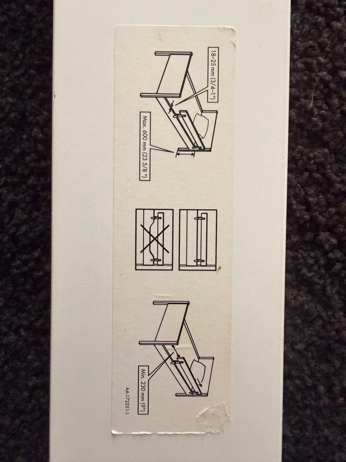 IKEA Patrull Klemhekje - Wit, Ophalen, Overige materialen, Gebruikt, Klemhekje