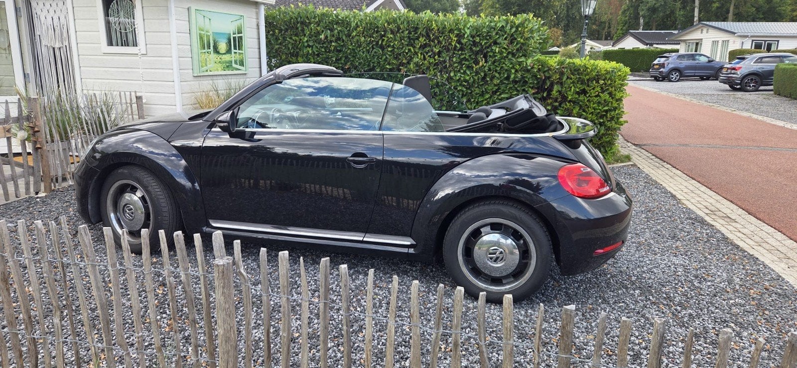 Volkswagen Cabrio Beetle Automaat  (Kever) 1.4 TSI 118KW DSG, Stof, 4 cilinders, Zwart, Particulier