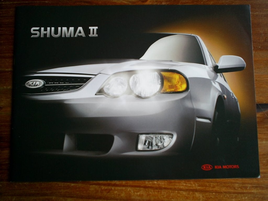 Kia Shuma II nr. 220785 16 pag., Verzenden, Zo goed als nieuw, Overige merken