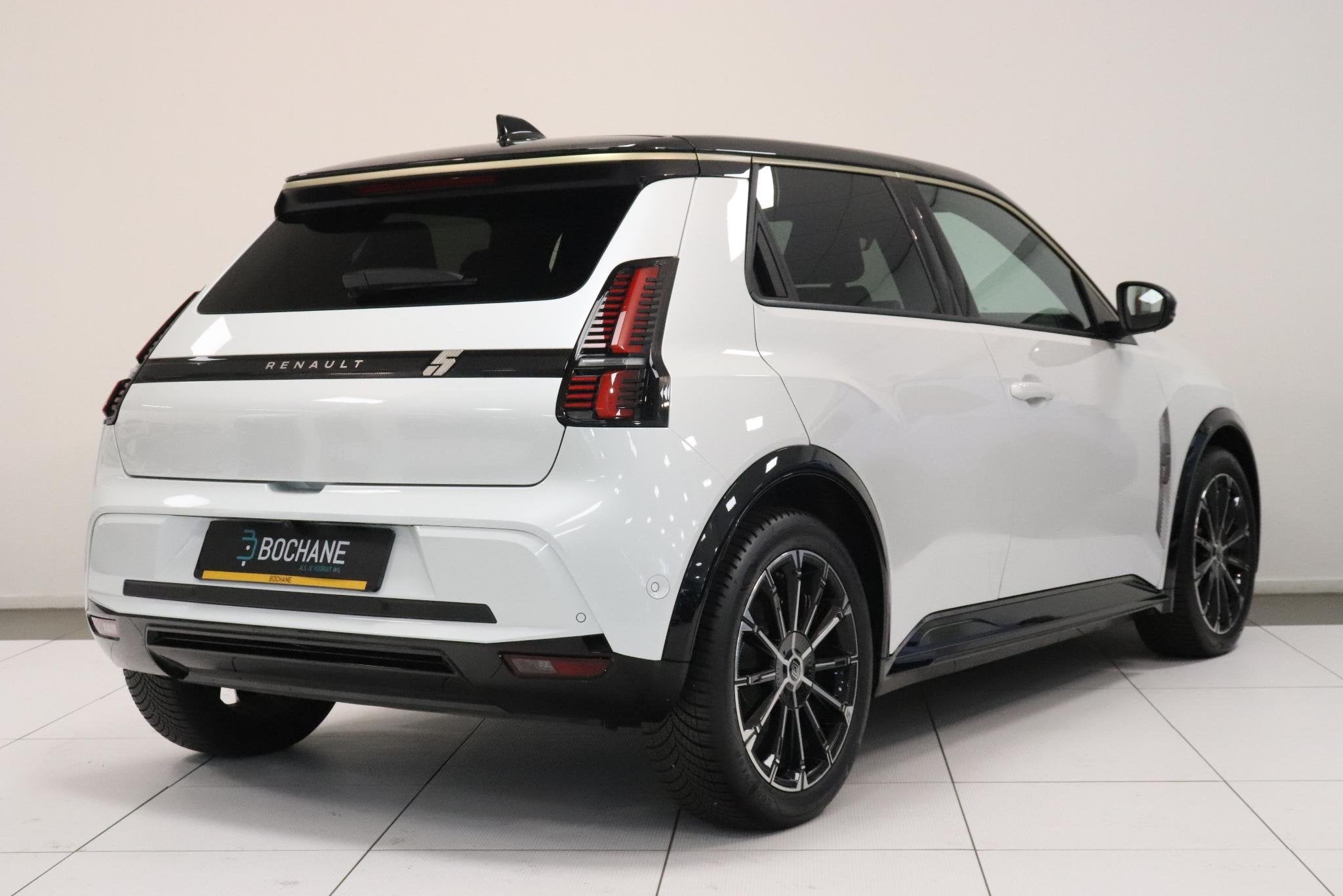 Renault 5 comfort range iconic cinq 52 kWh | SoH 99% | Adapt, Auto's, Stof, Gebruikt, Huisgarantie, Wit