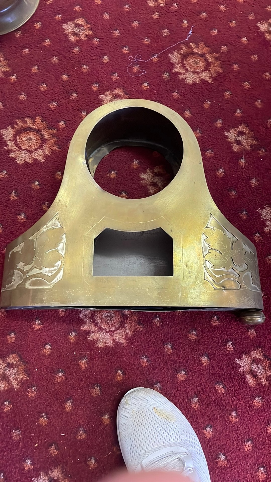 Koperen ombouw pendule/ klok, Ophalen of Verzenden