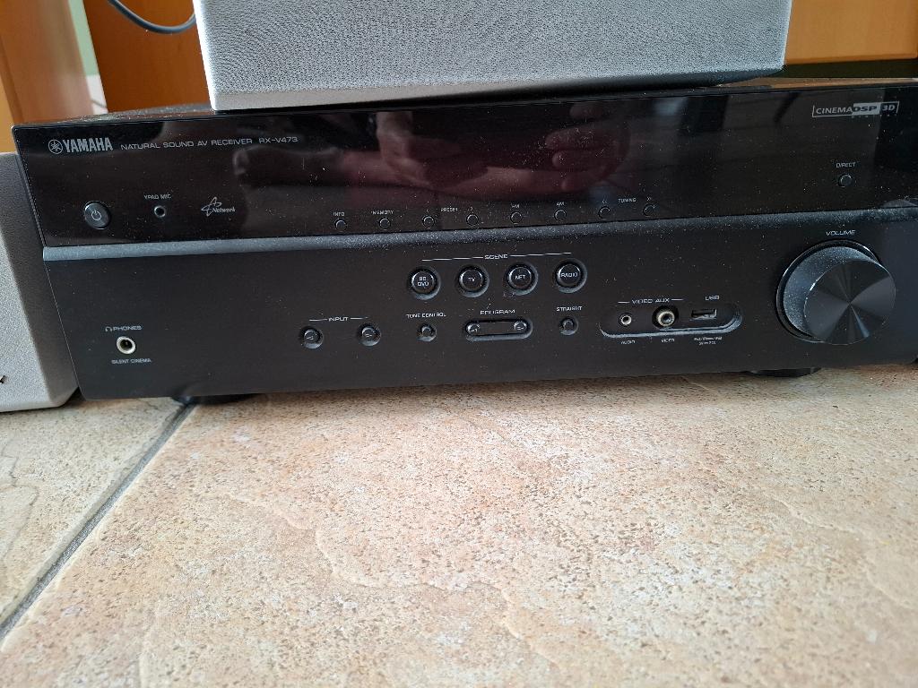 Jahama reciver incl boxen, Ophalen, Gebruikt, Yamaha, Minder dan 60 watt