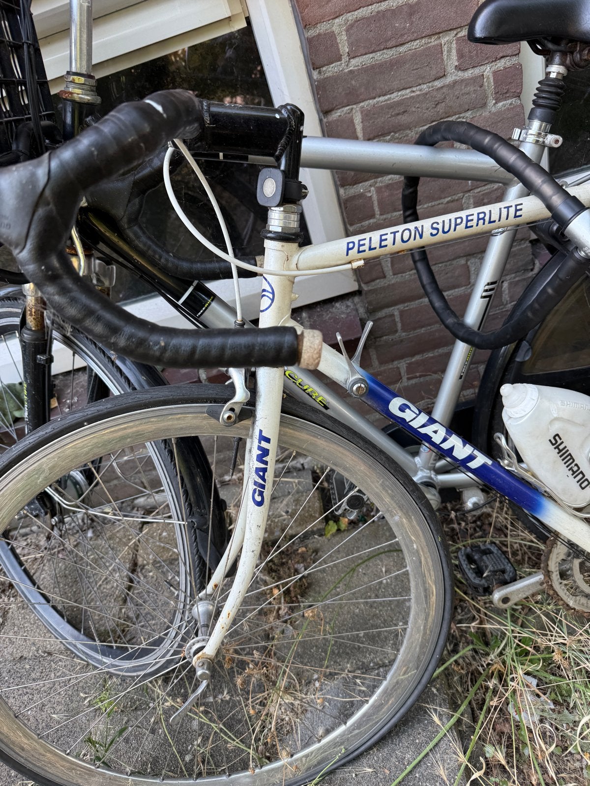 Giant Peloton Superlite racefiets - voorwiel reparatie nodig, Ophalen, Gebruikt, Giant