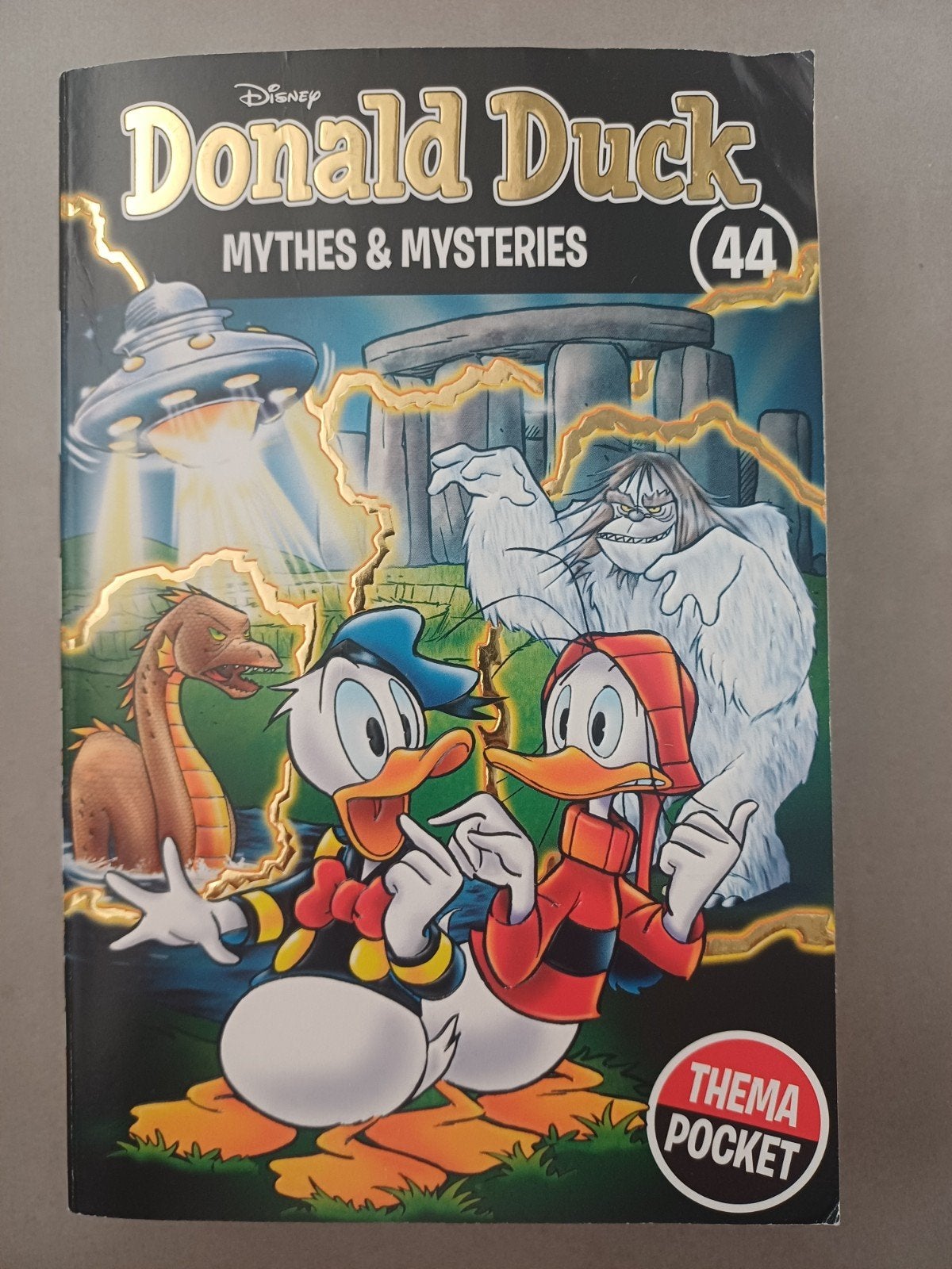 Donald Duck Themapocket 44 Mythes & Mysteries, Eén stripboek, Ophalen of Verzenden, Zo goed als nieuw