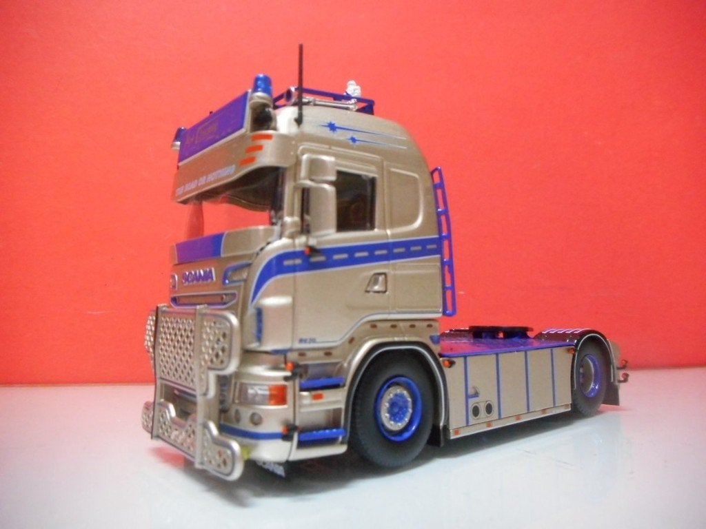 TEKNO SCANIA R LP TRUCKING FRANKRIJK 89807, Ophalen of Verzenden, Nieuw, Bus of Vrachtwagen, Tekno