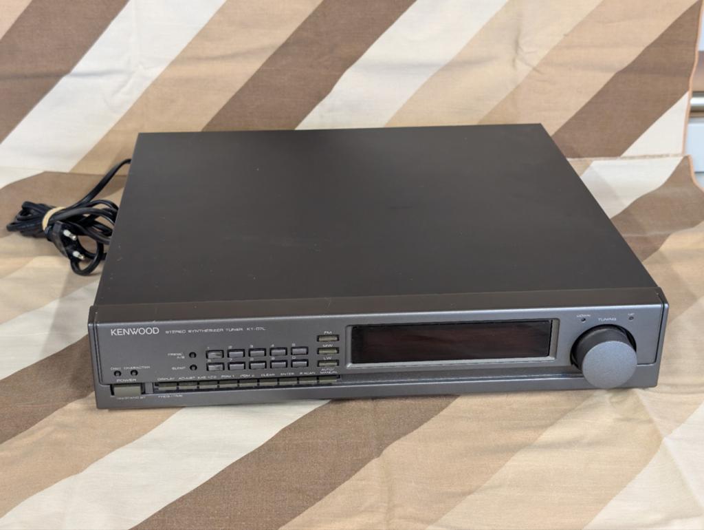 Kenwood KT-07L Stereo Synthesizer Tuner, Ophalen of Verzenden, Gebruikt, Analoog