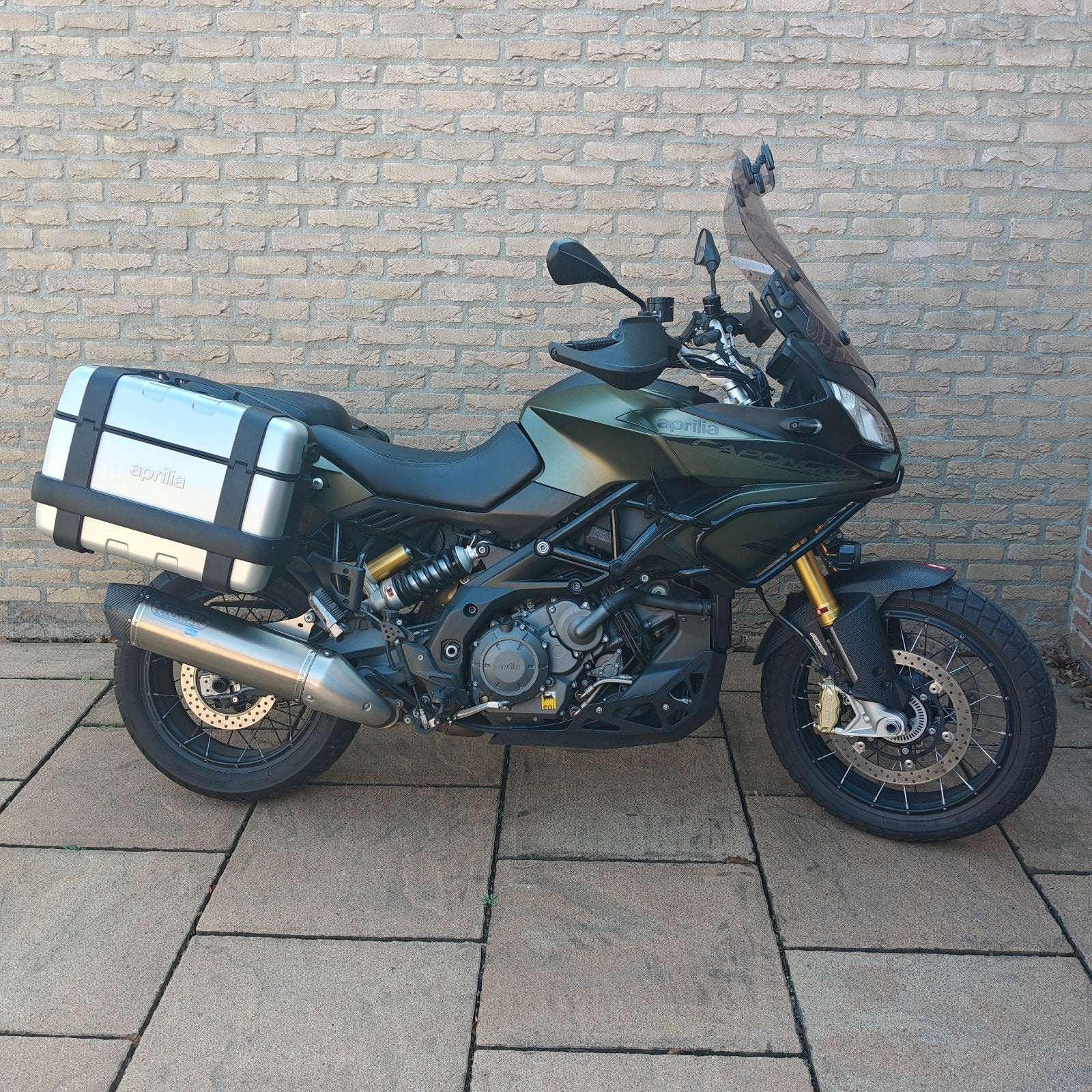 Aprilla caponord 1200 Rally, Ophalen