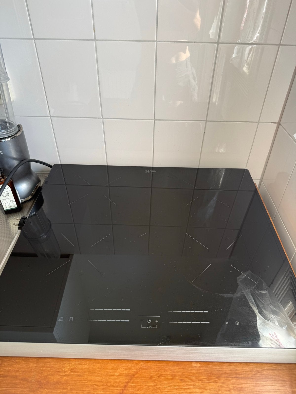 ETNA KIV264RVS Inductiekookplaat - Zo goed als nieuw, Ophalen, 4 kookzones, Zo goed als nieuw, Inductie