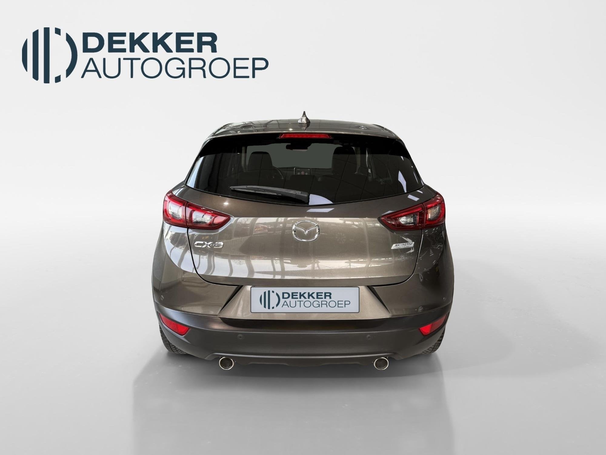 Mazda CX-3 2.0 SkyActiv-G 120 GT-M Automaat Half Leer, Auto's, 1998 cc, 4 cilinders, Bruin, SUV of Terreinwagen