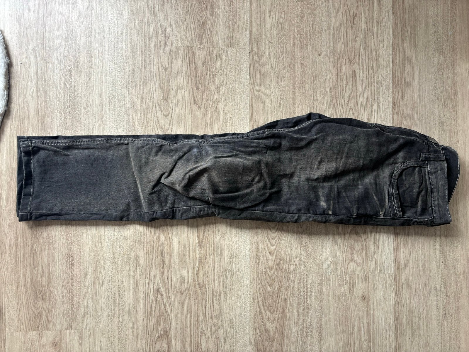 Motor jeans met knee pads - Maat S (valt als M), Motoren, Kleding | Motorkleding, Broek | textiel, Tweedehands, Ophalen