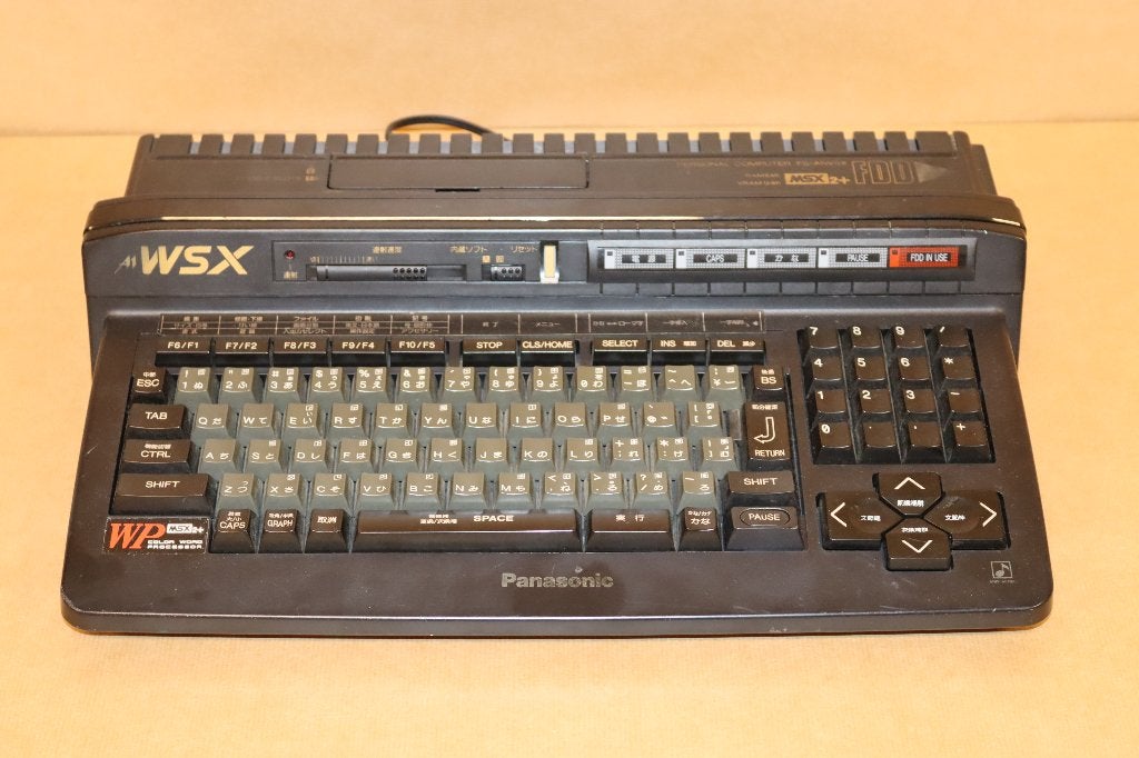 Panasonic MSX 2+ FS-A1WSX Japan, Computers en Software, Vintage Computers, Ophalen of Verzenden, Panasonic