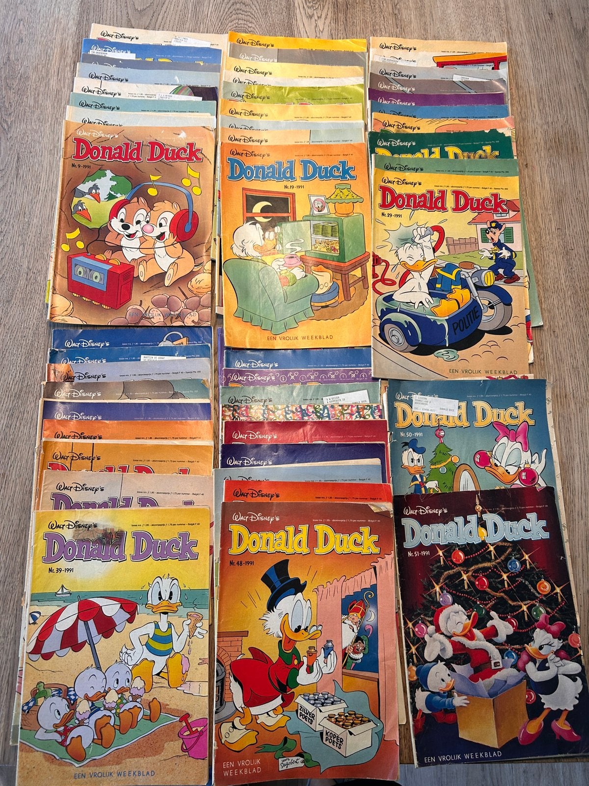 Donald Duck - jaargang 1991 - 48 stuks, Boeken, Europa, Ophalen of Verzenden, Zo goed als nieuw, Meerdere comics