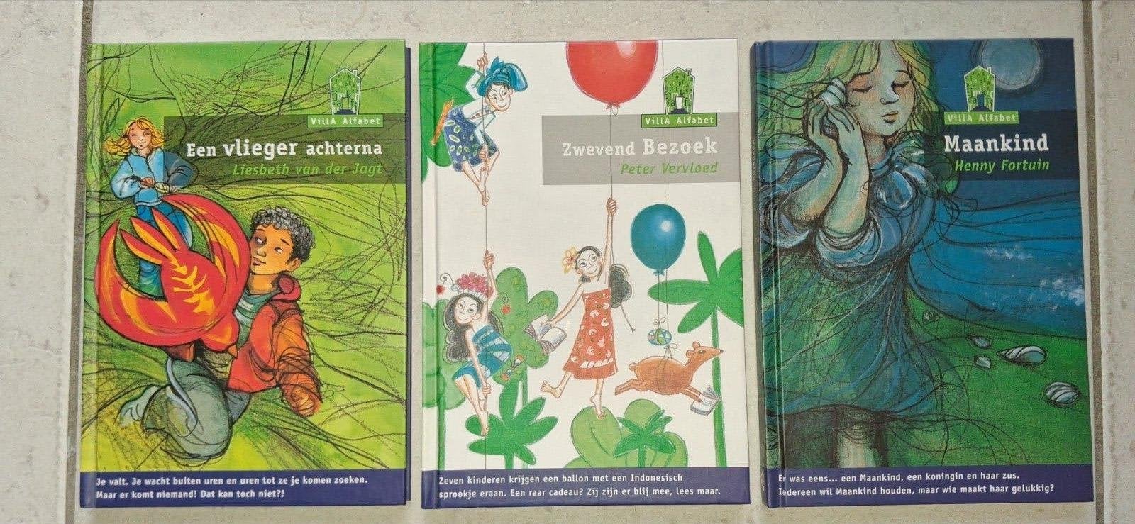 3 Villa Alfabet: alle 3 samen voor 5.-, Ophalen of Verzenden, Zo goed als nieuw, Liesbeth van der Jagt, Peter Vervloed, Henny Fortuin