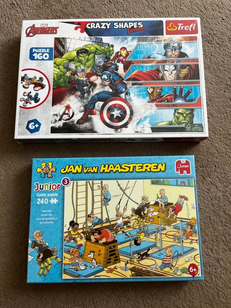 Twee NIEUWE puzzels voor kinderen, Ophalen, Nieuw