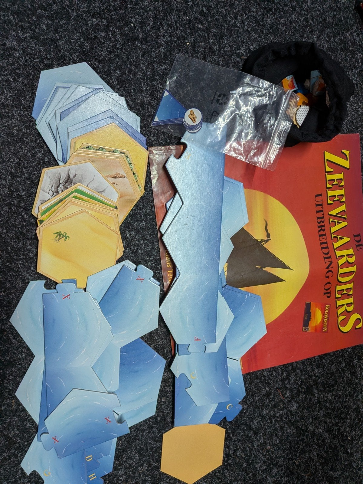 Kolonisten van Catan: De Zeevaarders Uitbreiding, Hobby en Vrije tijd, Gezelschapsspellen | Bordspellen, Ophalen of Verzenden