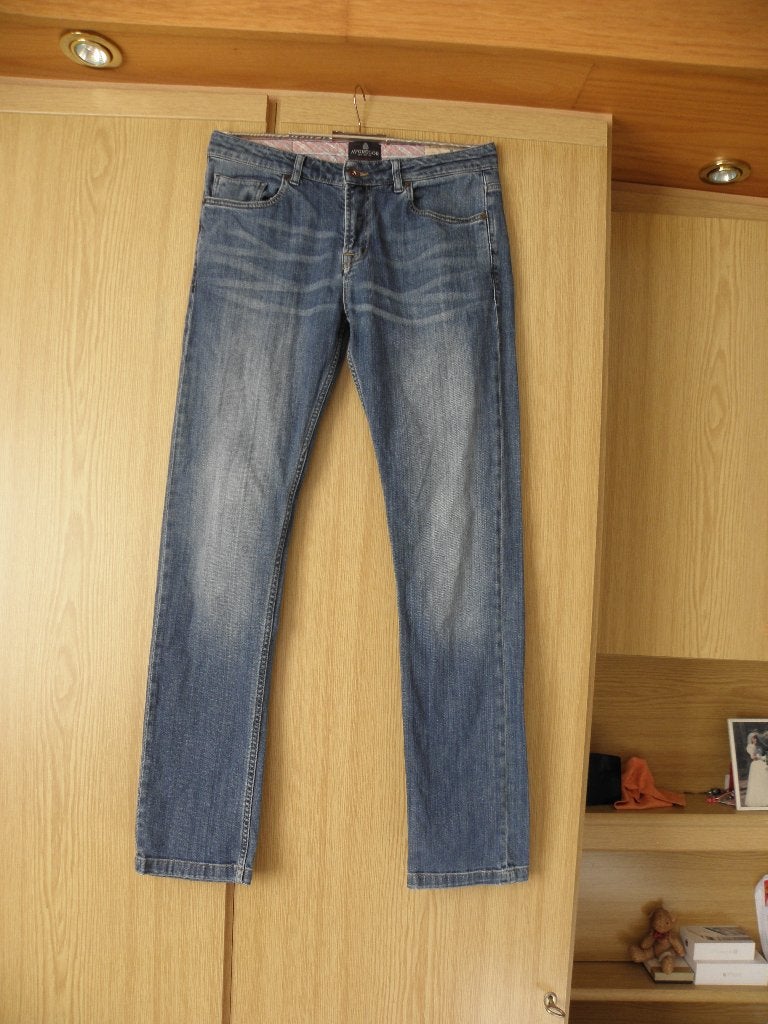 Originele blauwe stretch jeans broek McGREGOR mt 32/34 prima, Kleding | Heren, Spijkerbroeken en Jeans, W32 (confectie 46) of kleiner
