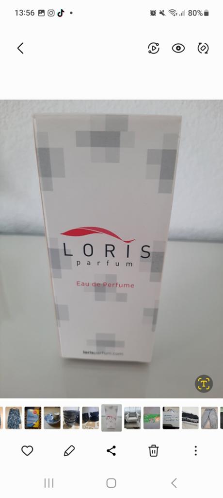 Loris Parfum Eau de Parfum - Nieuw in doos, Ophalen of Verzenden, Nieuw
