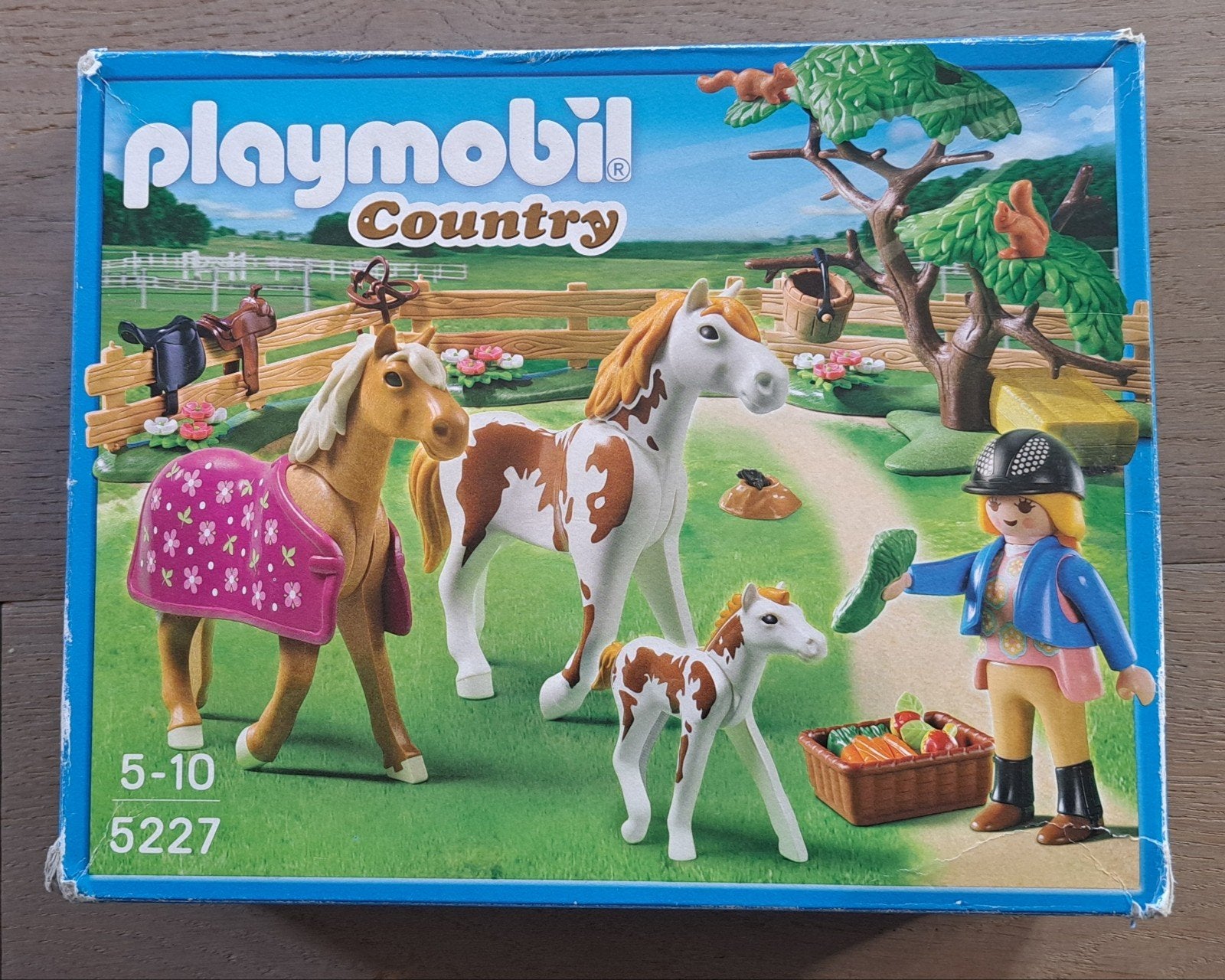 Playmobil Country Paardenfamilie Set 5227, Complete set, Ophalen of Verzenden, Zo goed als nieuw, Country