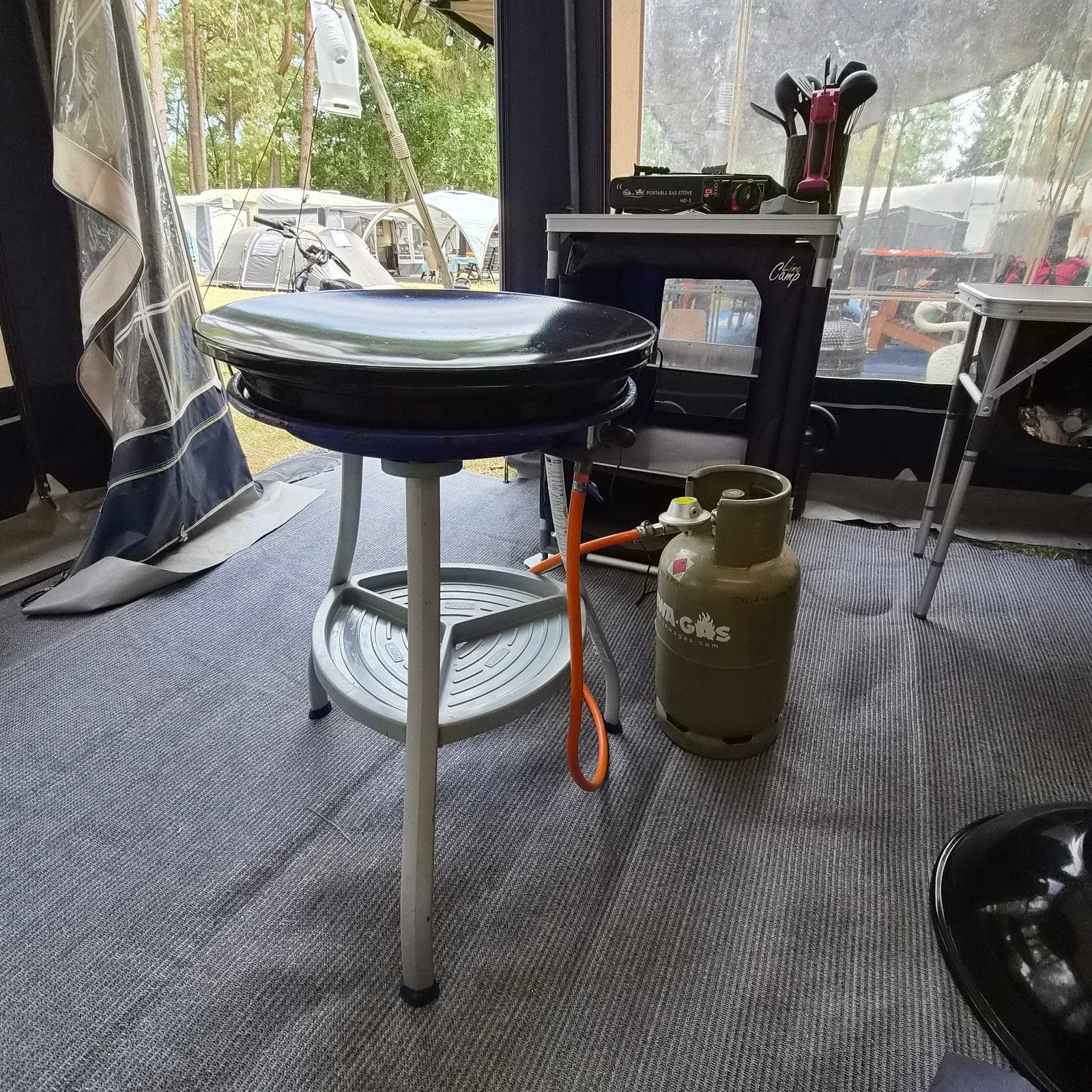 Cadac Adventure To Go Grill - Compacte en complete BBQ, Tuin en Terras, Gasbarbecues, Ophalen, Gebruikt, Cadac