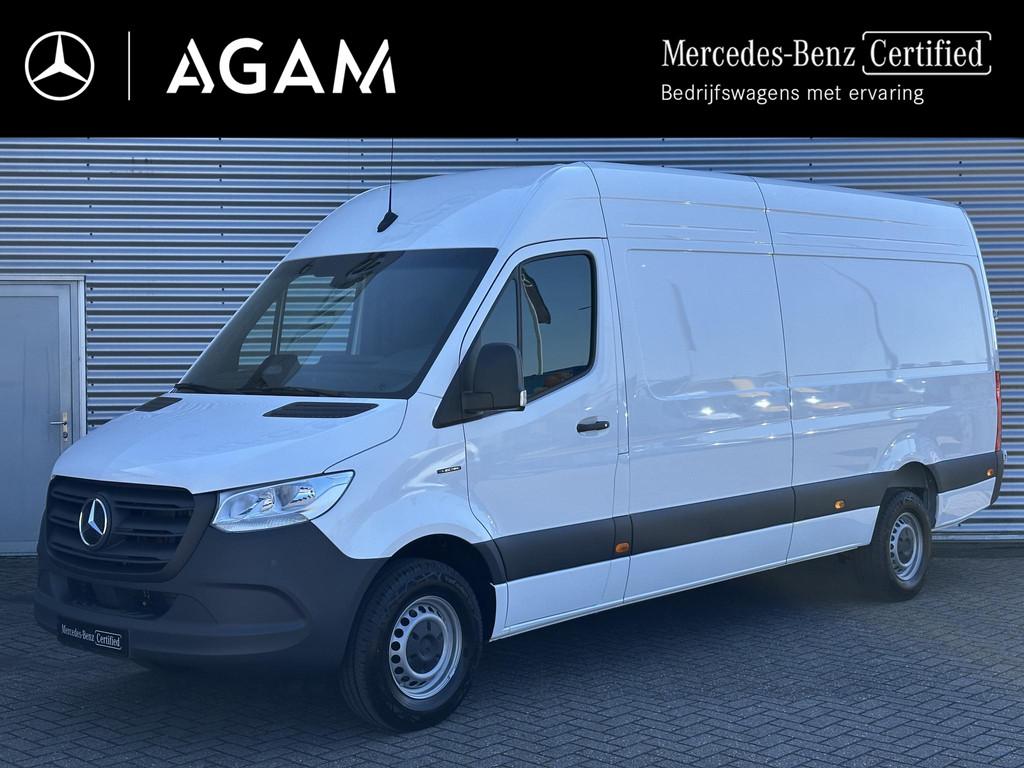 Mercedes-Benz eSprinter 314 L3H2 Maxi 56kWh Wltp: 220km Appl, Auto's, Automaat, Gebruikt, 2565 kg, Wit