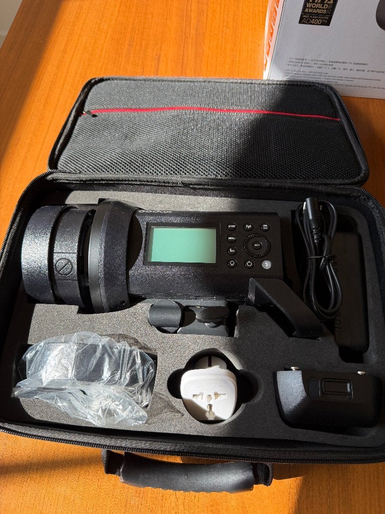 Godox AD400 Pro Flash lamp all-in-one outdoor flash, Ophalen of Verzenden, Zo goed als nieuw, Overige merken