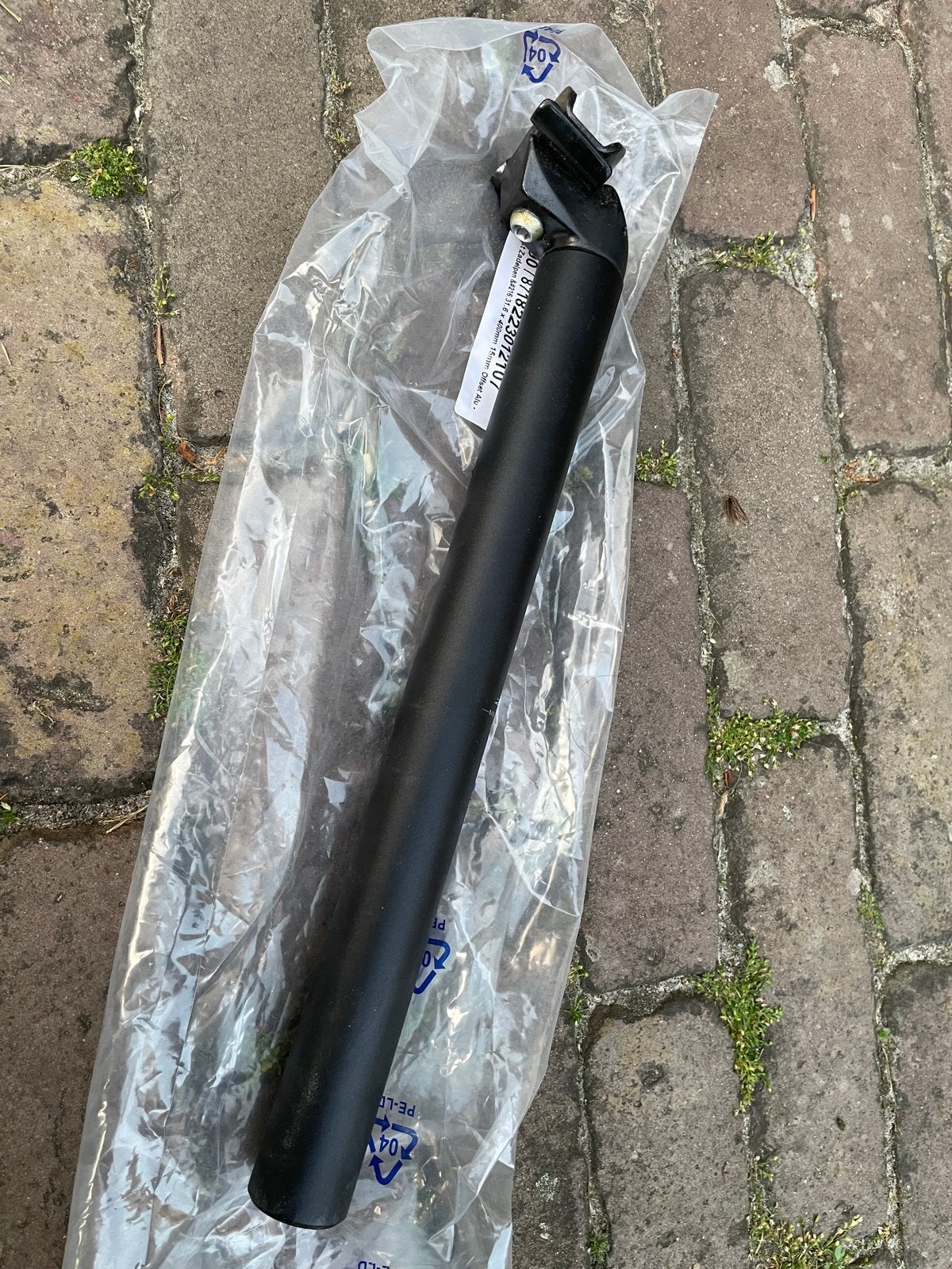 Zoom Zadelpen 31.6mm - 32cm lang, Fietsen en Brommers, Fietsonderdelen, Ophalen, Overige typen, Stadsfiets, Zo goed als nieuw