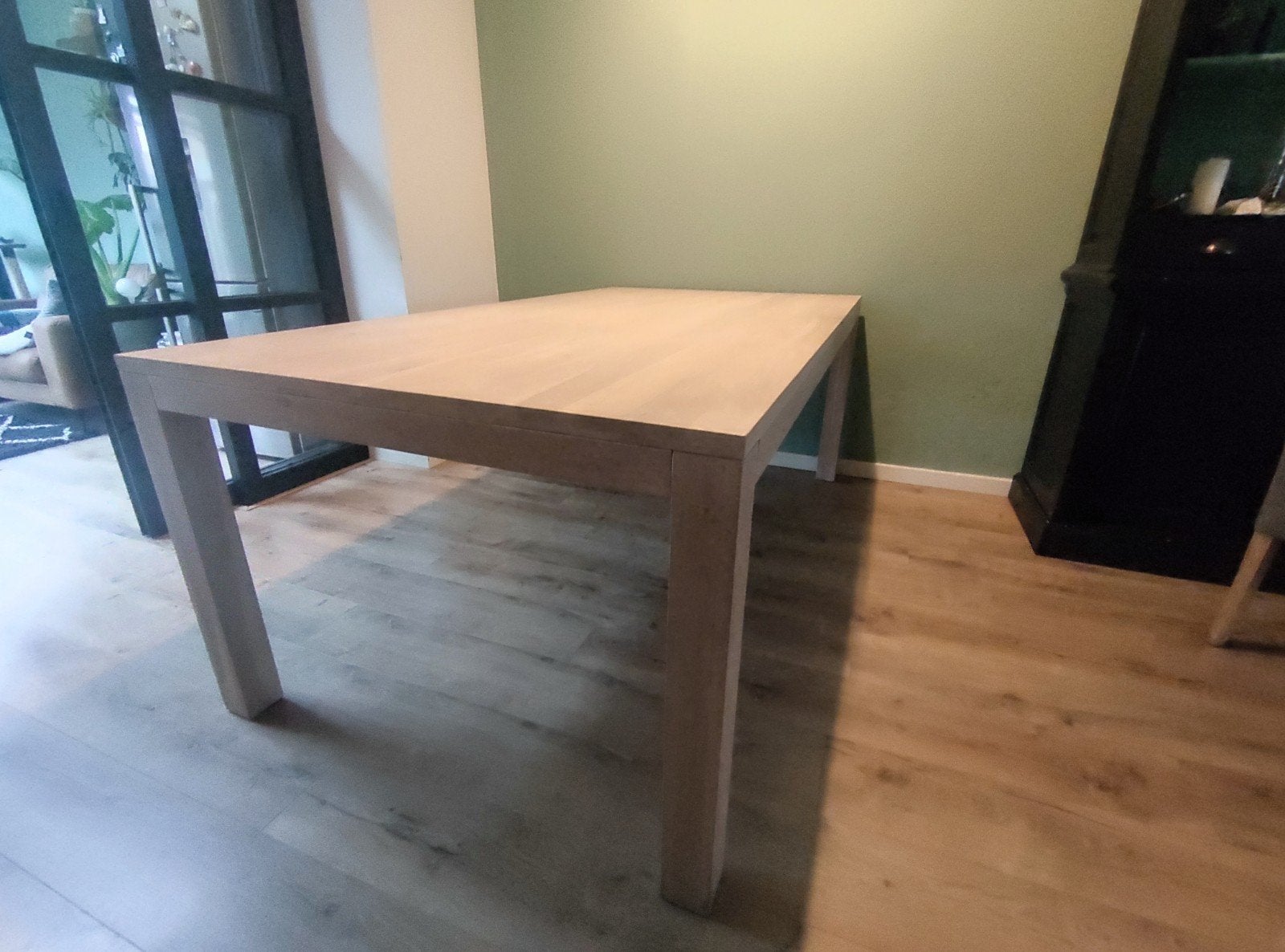 Eettafel Licht Eiken - 1,10 x 2,00, Ophalen, 100 tot 150 cm, Eikenhout, Zo goed als nieuw