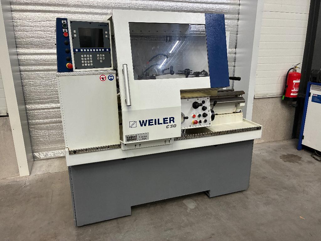 draaibank Weiler C-30 x 750 Teachin. bj 2010 zeer compleet.