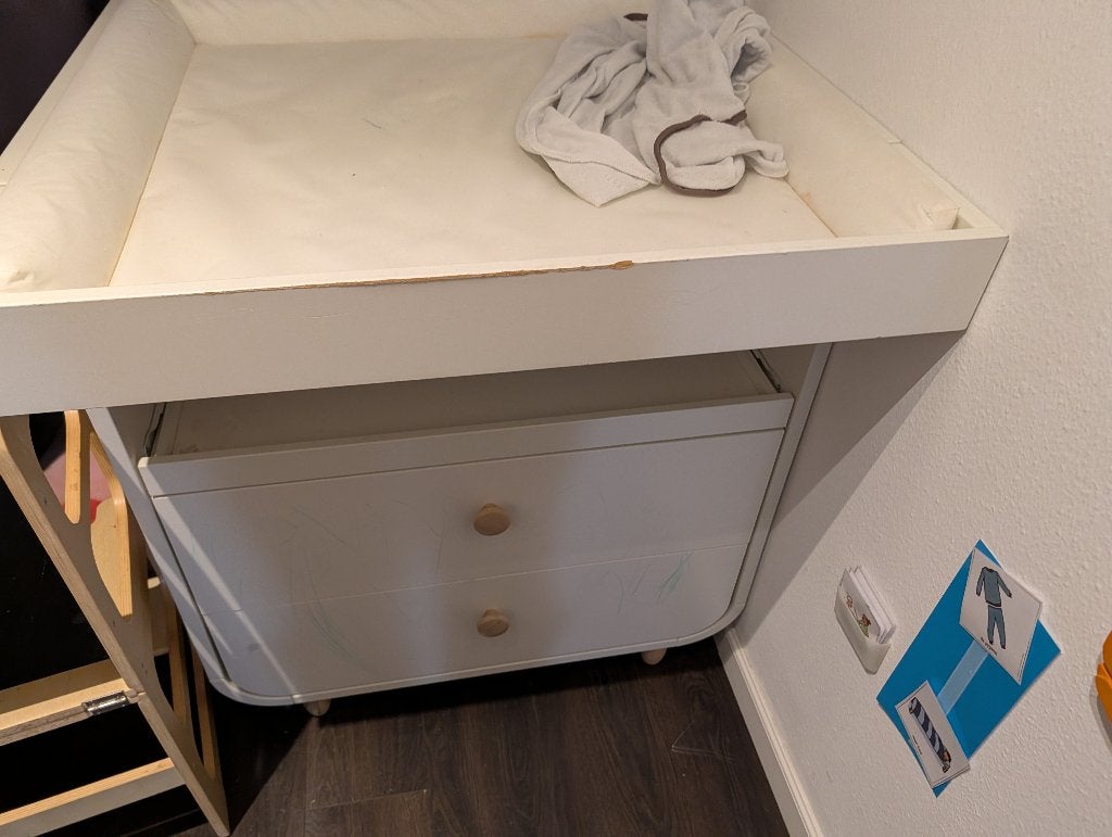 MYLLRA commode met lades gratis, Ophalen, Gebruikt, 70 cm of meer, 75 tot 100 cm