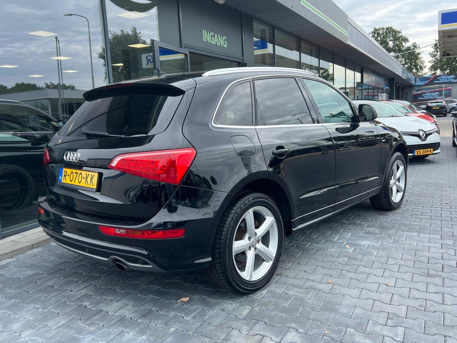 Audi Q5 2.0 TFSI QUATTRO S-LINE B&O EDITION AUTOMAAT, Auto's, Automaat, 4 cilinders, Leder en Stof, Zwart