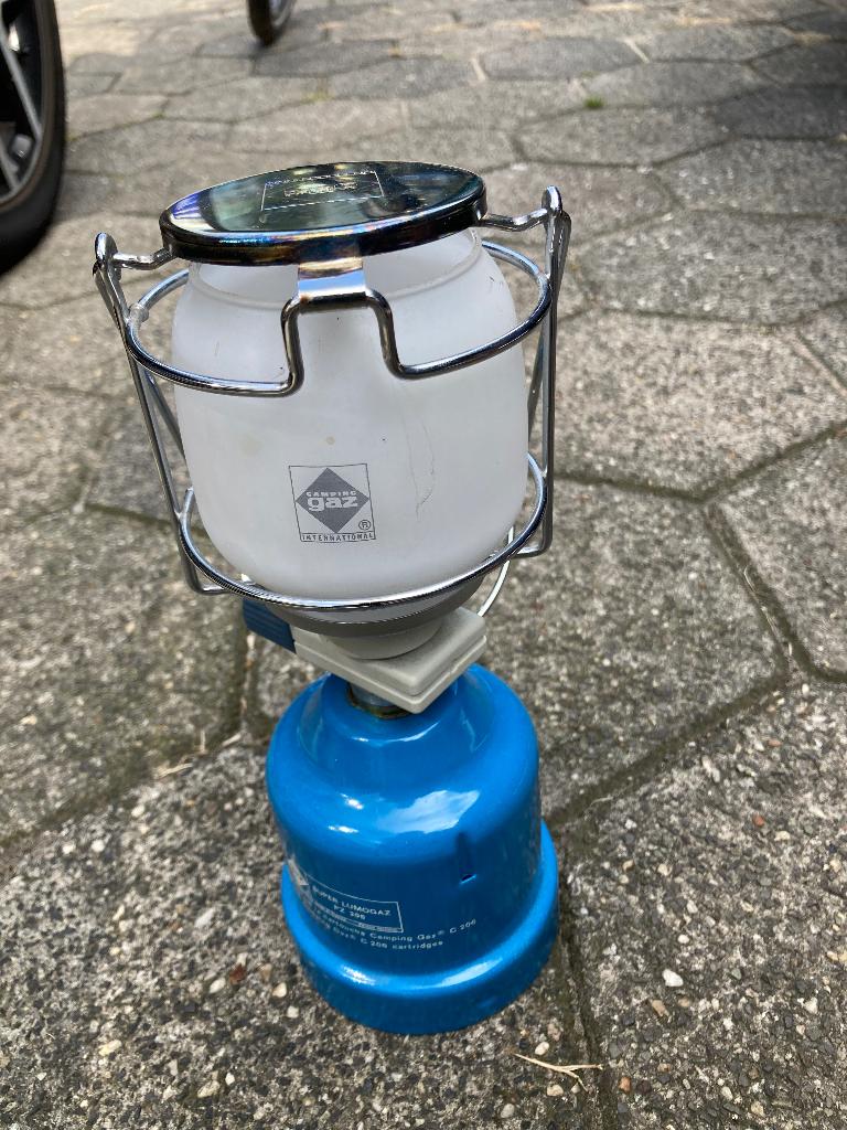 Campinggaz -lampje en andere artikelen., Caravans en Kamperen, Kampeeraccessoires, Ophalen of Verzenden, Gebruikt