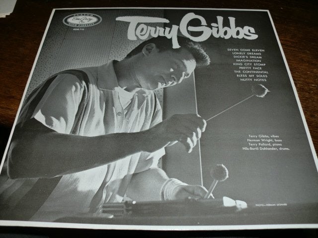 Terry Gibbs’Terry Pollard  1955     EmArcy ‎ LP  Europe, LP, Ophalen of Verzenden, Zo goed als nieuw, 12 inch