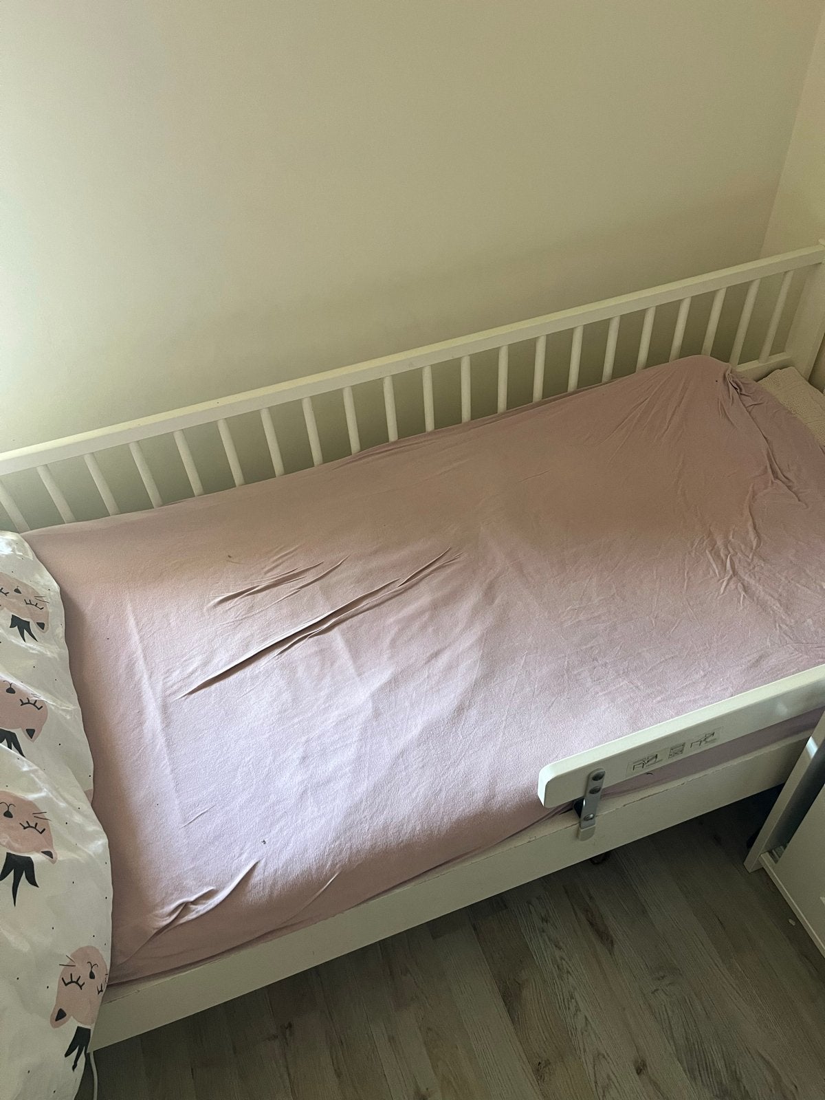 IKEA Gulliver kinderbed - Wit, Kinderen en Baby's, Ophalen, Gebruikt, 70 tot 85 cm, 140 tot 160 cm