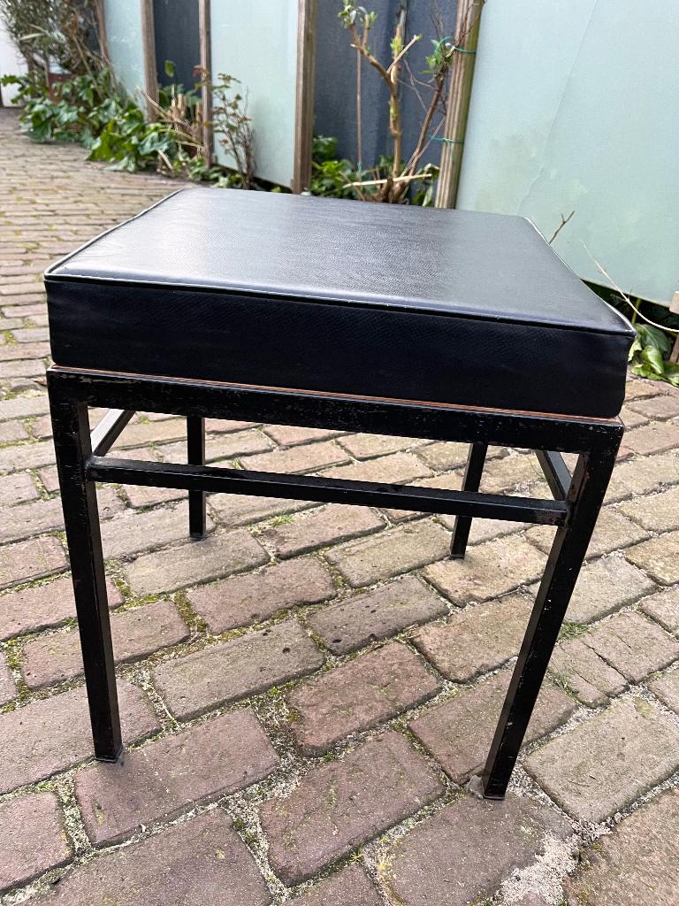 Spectrum Kembo Gispen krukje jaren 60 metaal, Ophalen, Gebruikt, Hout