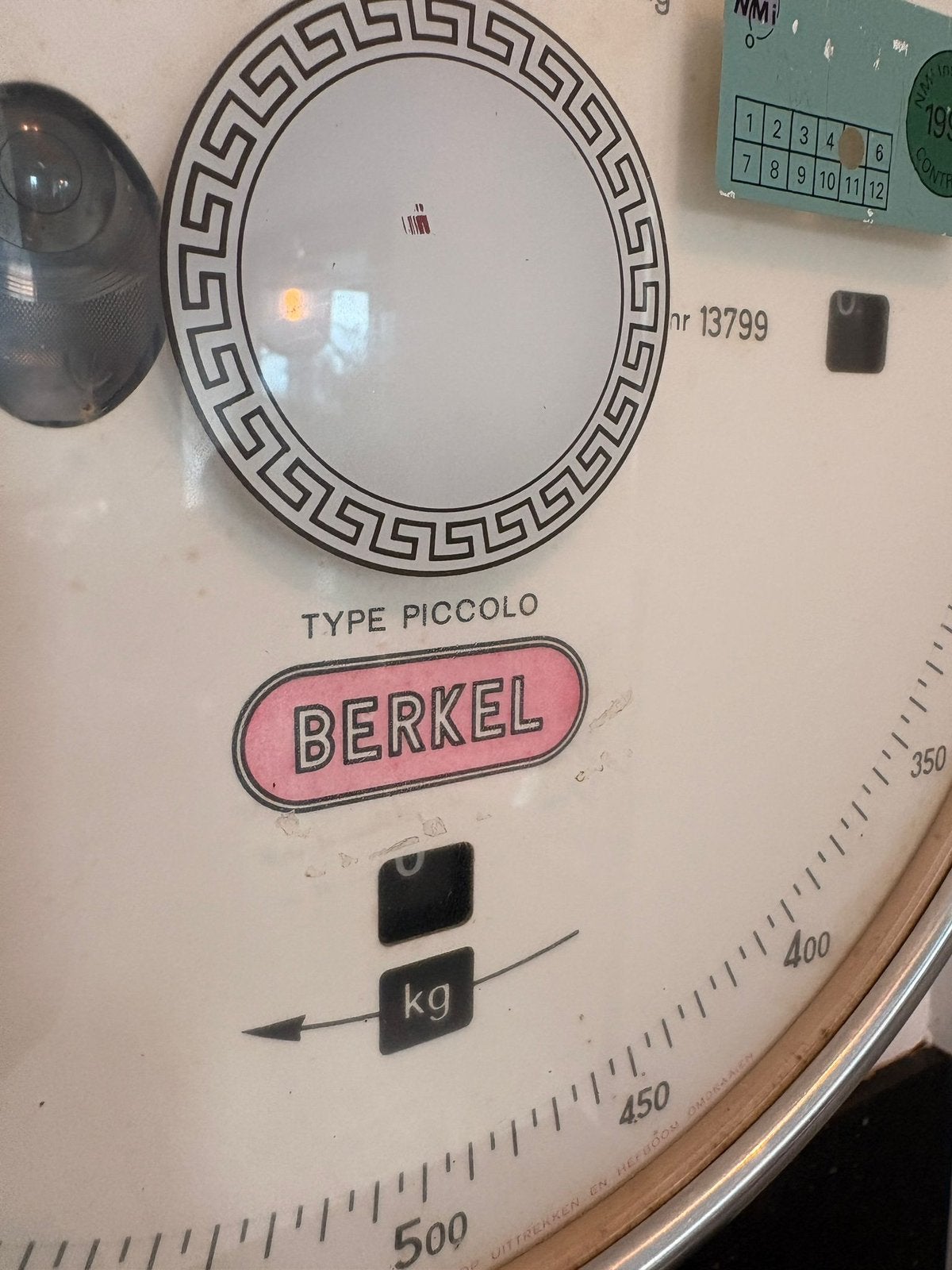 Berkel Piccolo weegschaal 1959 – 5 kg – RVS – vintage, Ophalen, Gebruikt, Minder dan 10 kg