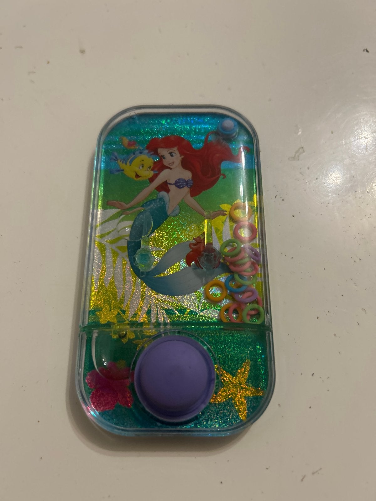 Disney Zeemeermin Ariel Water Game Handheld Spel, Ophalen of Verzenden, Zo goed als nieuw, Meisje