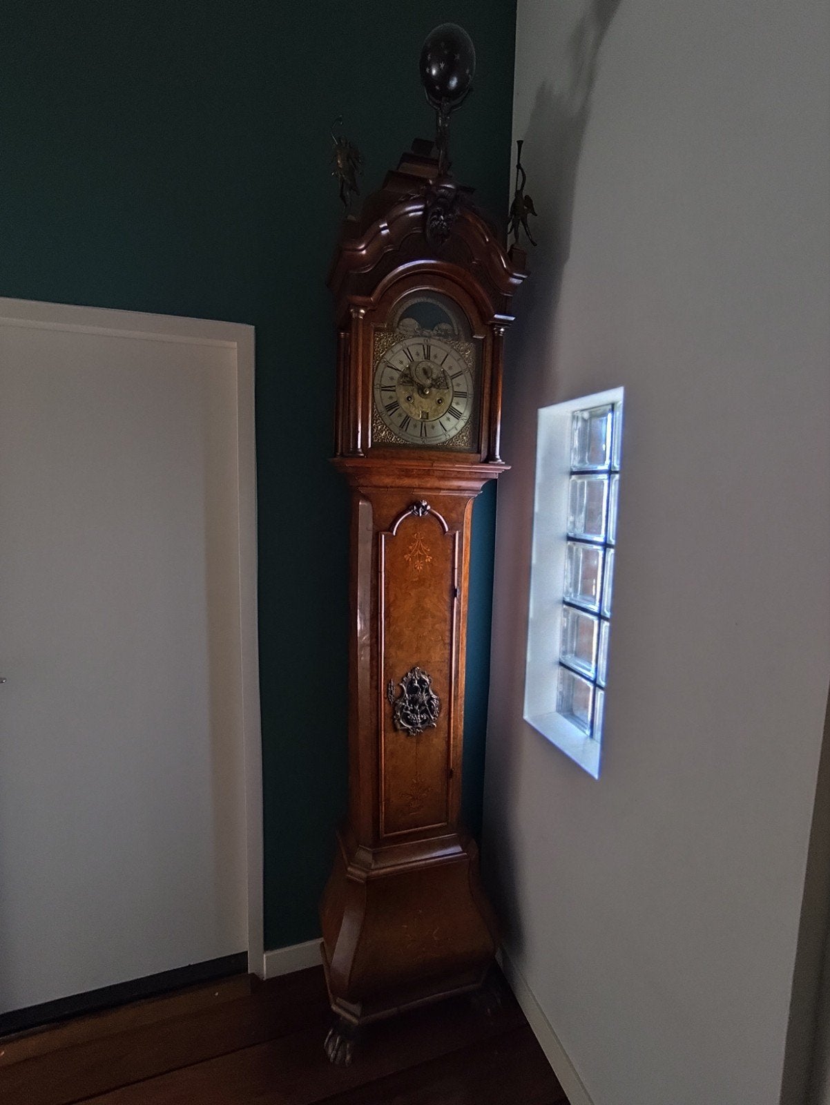 Hollands Staand Horloge Jacob Hasius (Hasch) ca. 1700, Ophalen
