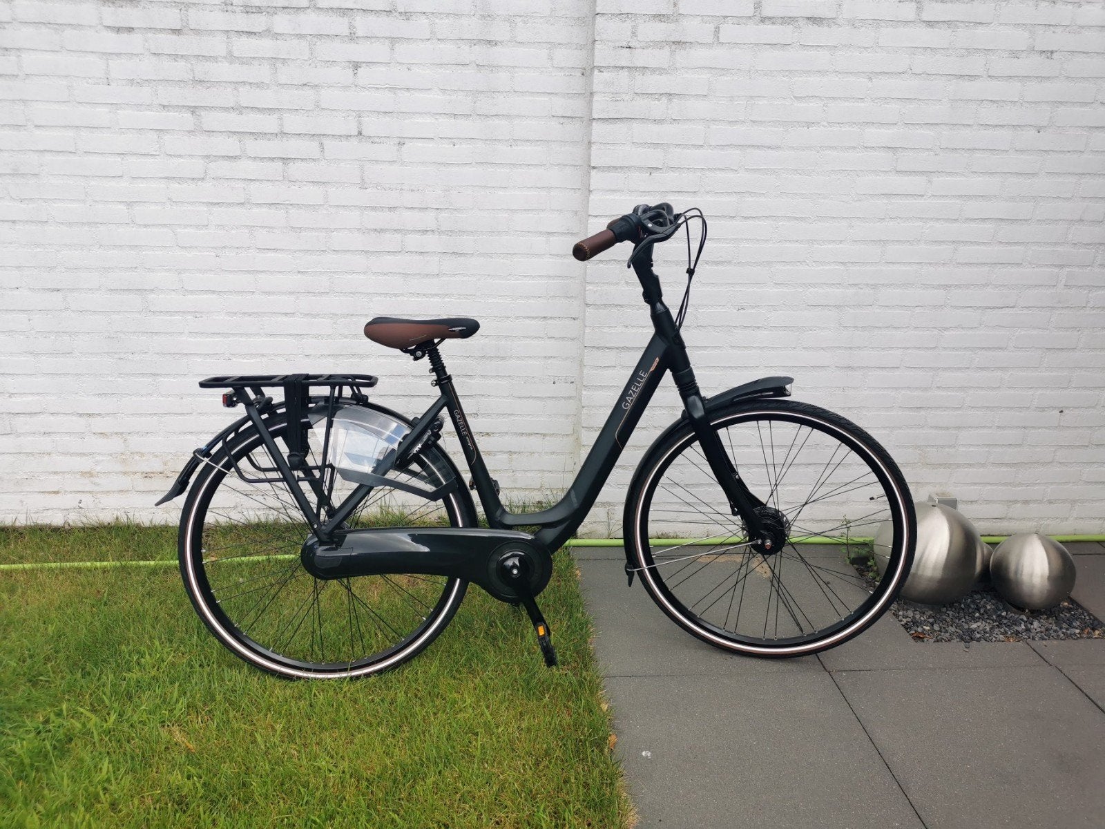 Gazelle fiets orange c8 - Dames, Fietsen en Brommers, Elektrische fietsen, 47 tot 51 cm, Ophalen, Zo goed als nieuw, Gazelle