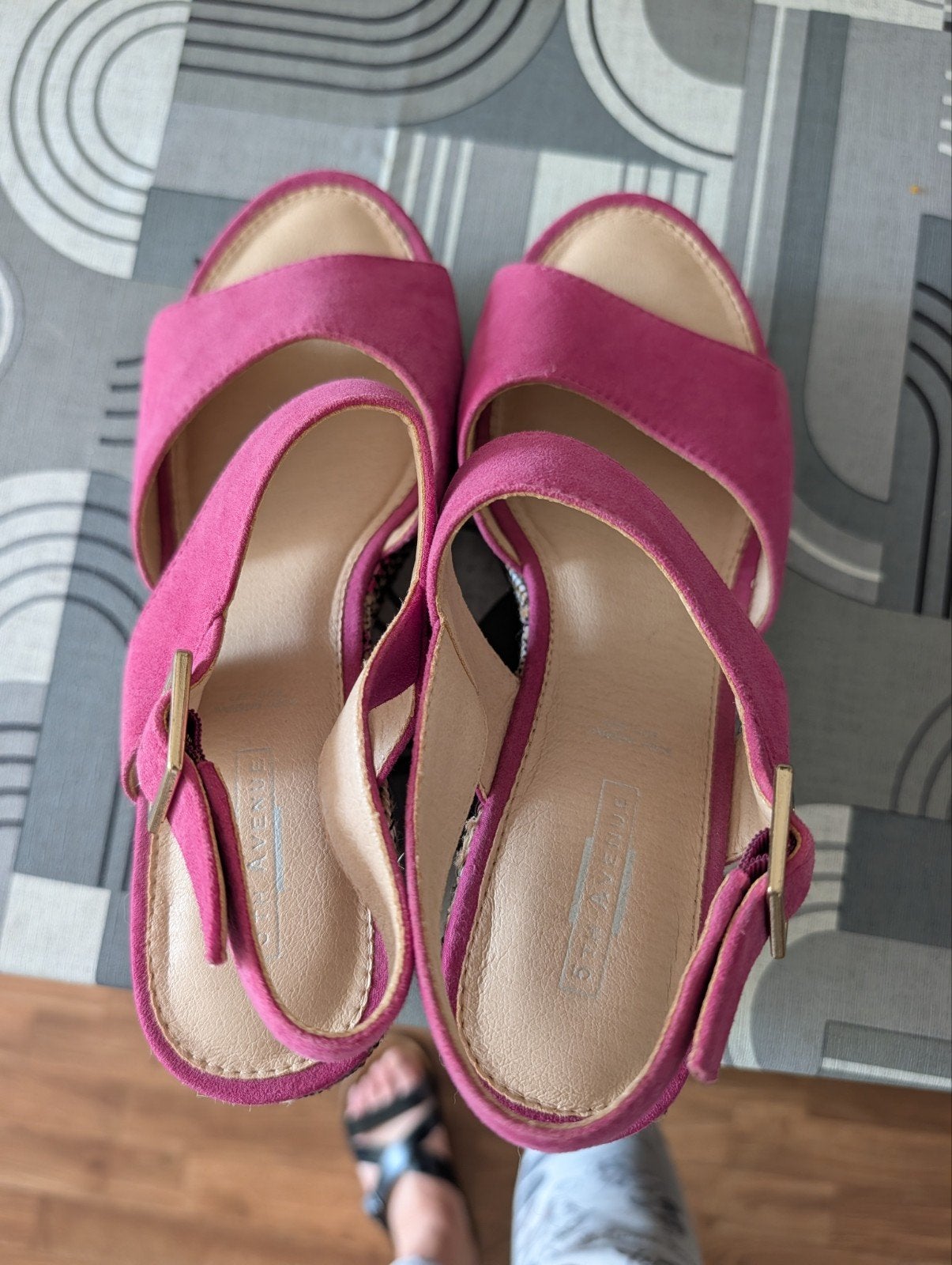 sandalen 5th avenue Maat 38, Kleding | Dames, Schoenen, 5th Avenue, Ophalen of Verzenden, Zo goed als nieuw, Sandalen of Muiltjes
