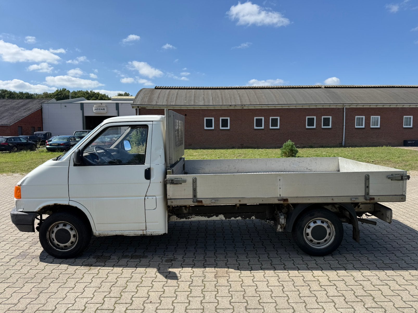 Volkswagen Transporter T4 2.4 Diesel Pick-up / Open laadbak, Auto's, Voorwielaandrijving, Volkswagen, Wit, Bedrijf