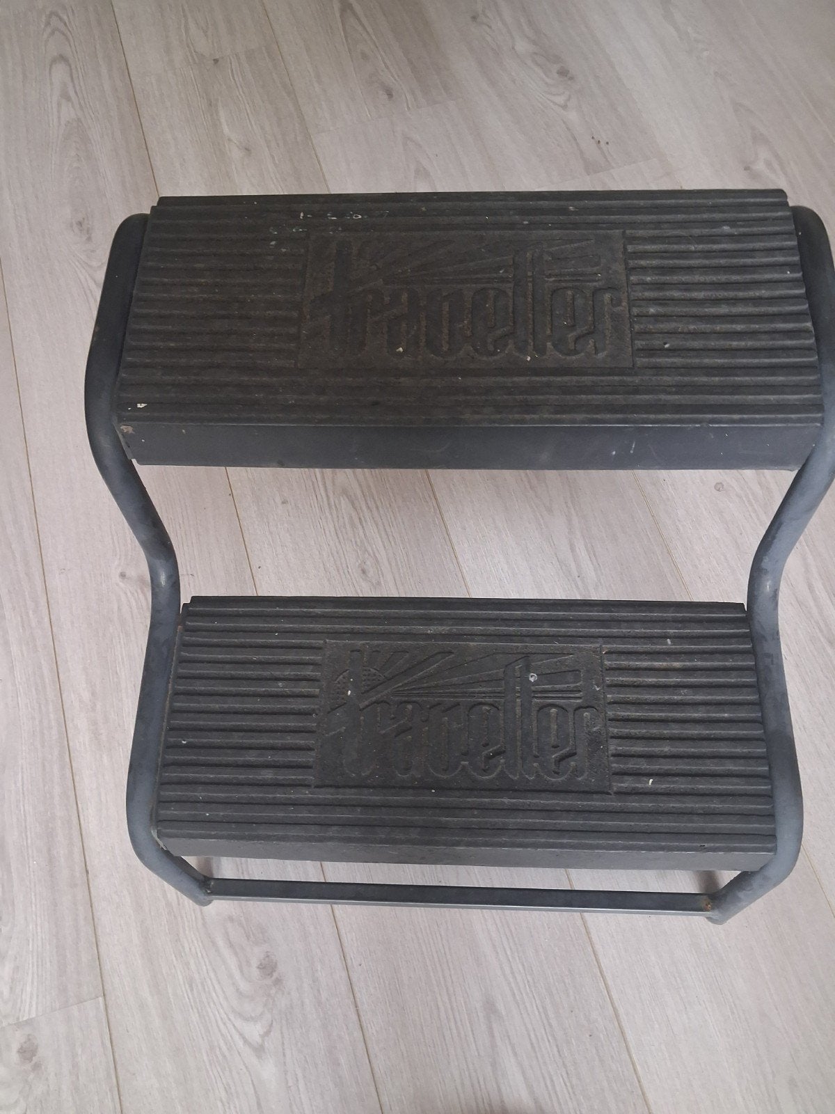 2 traps opstapje, Ophalen, Gebruikt