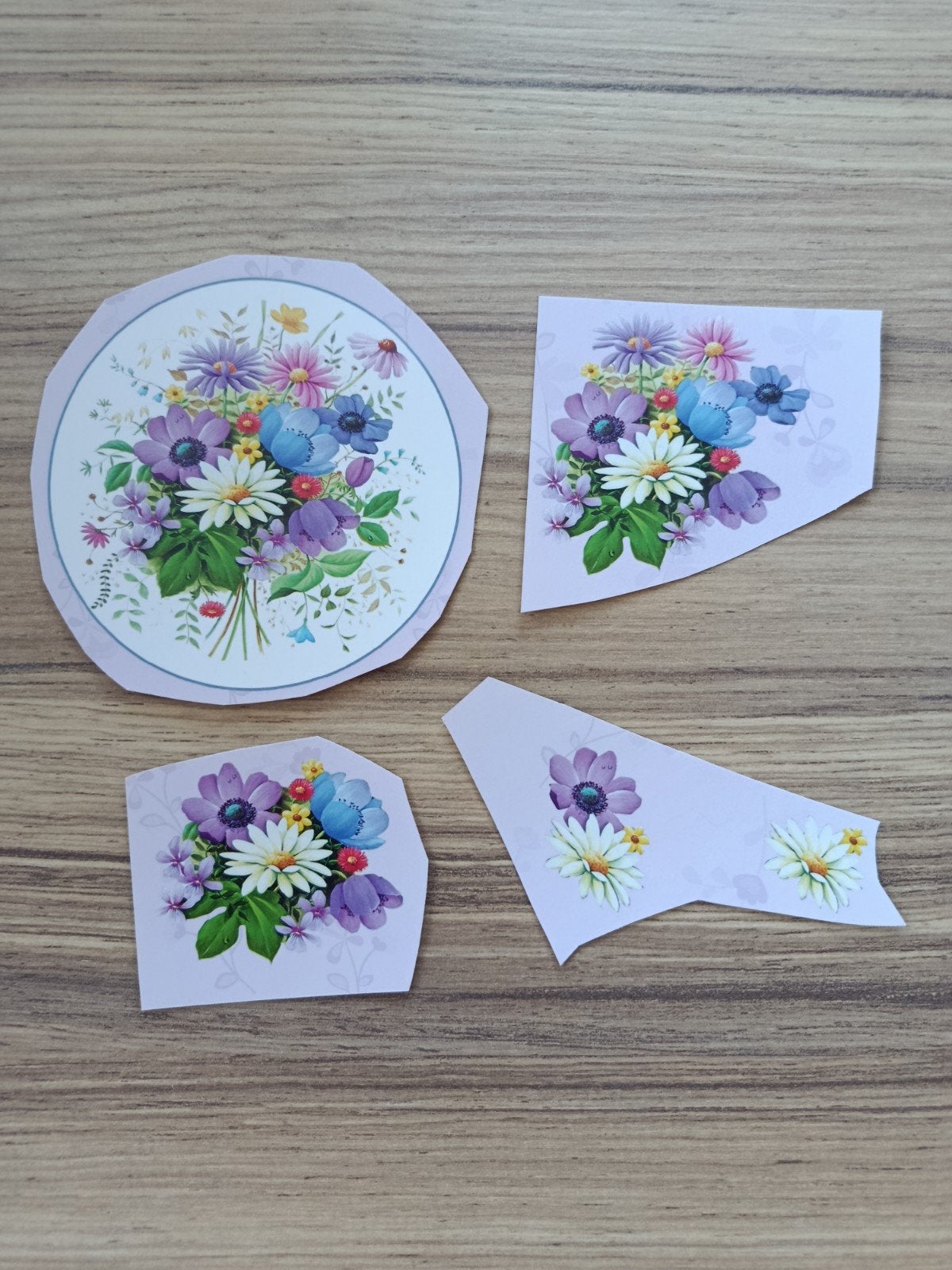 3D knipveltjes bloemboeket,, Ophalen of Verzenden, Nieuw, Overige thema's, Overige typen