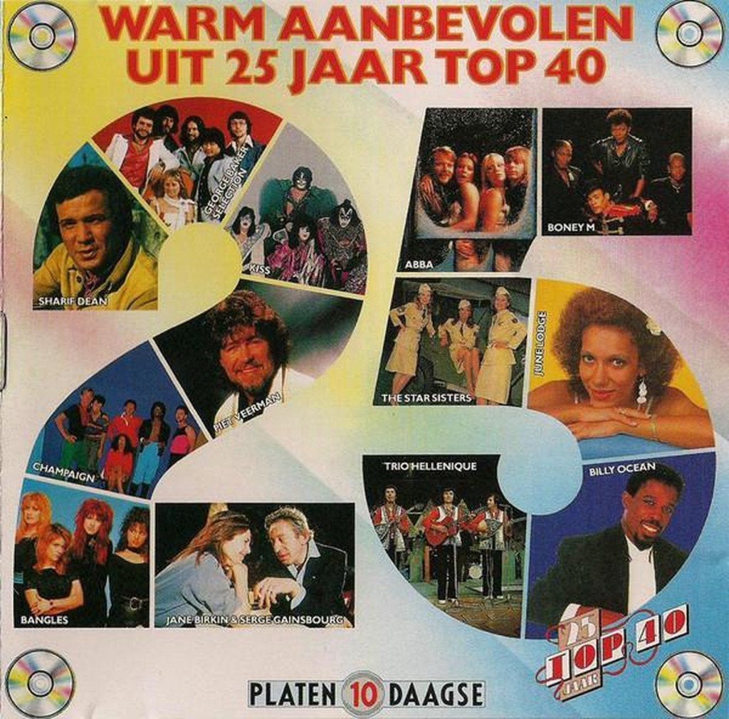 CD - Warm Aanbevolen Uit 25 Jaar Top 40, Gebruikt, Ophalen of Verzenden, Verzamelalbum, Pop