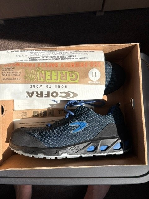 werkschoenen S3 Cofra maat 44 nieuw in doos, Ophalen, Nieuw
