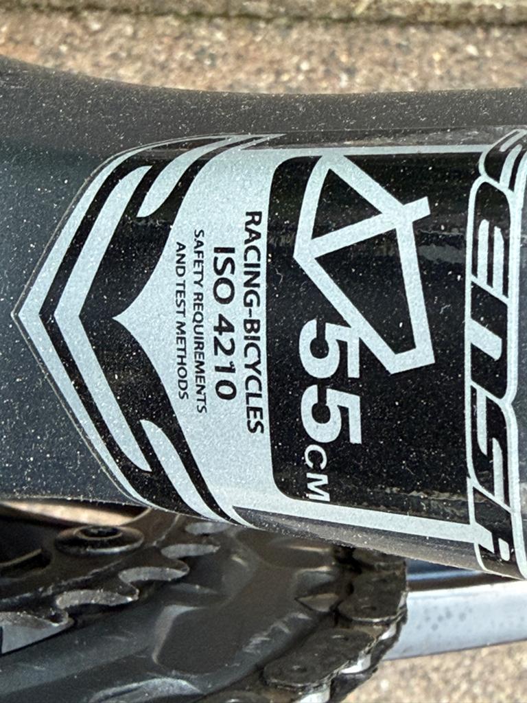 Sensa gulia GF Racefiets 55CM, Fietsen en Brommers, Fietsen | Racefietsen, 28 inch, Carbon, Heren, Zo goed als nieuw