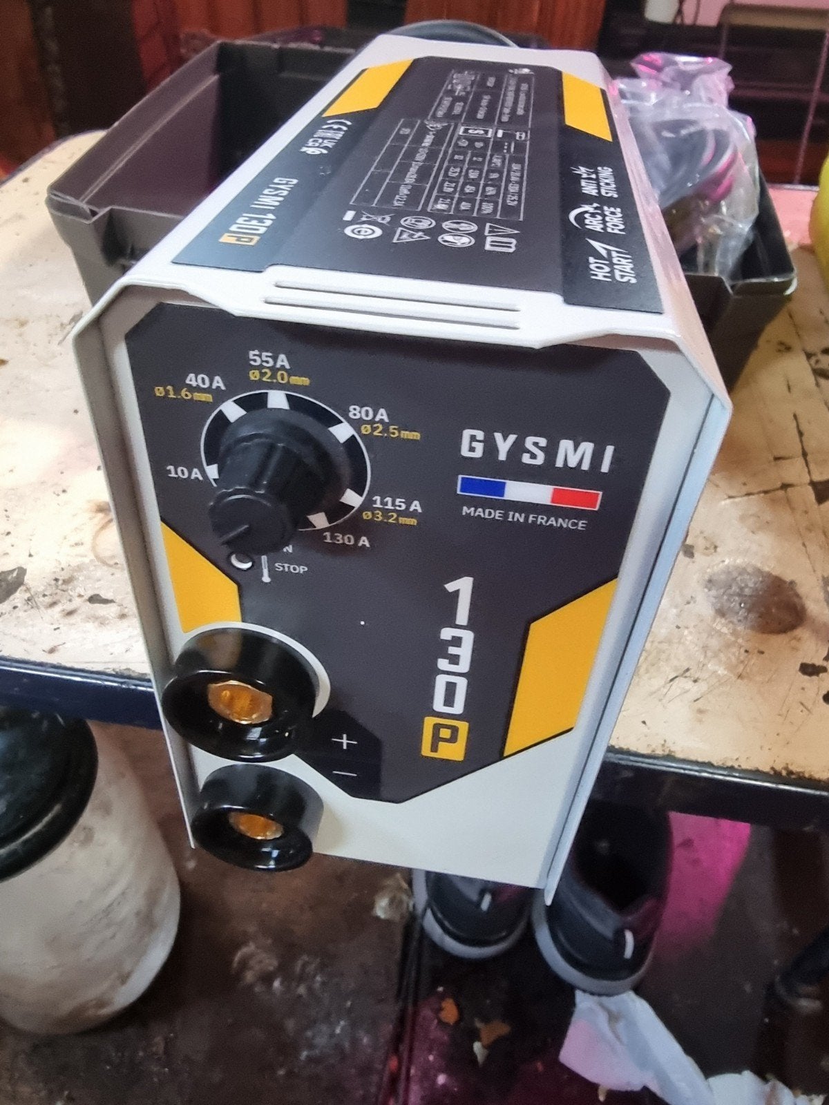 Nieuwe Invented Lastrafo 130 Amp - Werkt op 10A stop, Ophalen of Verzenden, Nieuw, Minder dan 150 ampère, Elektroden